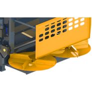 Pailleuse agricole avec fonctionnement via distributeur tracteur ou télescopique