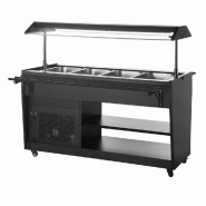 Buffet réfrigéré série G noir - Polar - PG007_3
