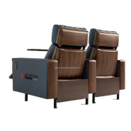 Fauteuil de cinéma Maestro Premium - châssis en acier, mécanisme mural et repose-pieds pliable - Lead Com_3