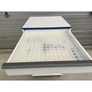 Meuble d'occasion de laboratoire avec tiroirs - ATEX - 9 tiroirs sur pieds métal - P21091158_3