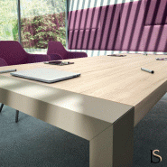 Table de réunion Kyo Light - Martex - Orme_3