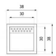 Altus 03.052.01.Sc - Cendrier corbeille élégant en acier inoxydable et bois - Zano_3