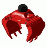 Benne preneuse universelle Martin - pour pelles de 1 à 20 tonnes - rotateur 360° - pièces HARDOX_3
