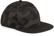 Casquette Snapback Camo Beechfield - 100% coton sergé avec motifs camouflage - Réf: B691_3