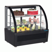 Vitrine réfrigérée de comptoir - 100L - Série C - Noire  - CU636 | Polar_3