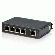 Switch Ethernet industriel non géré à  5 ports - Commutateur réseau 10/100 a montage sur rail DIN_3