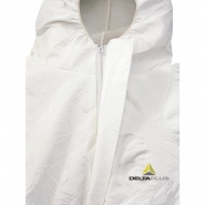 Combinaison jetable avec cagoule Deltatek 5000 - Type 4B - Coutures étanchées - DT119 - non tissé microporeux laminé_3