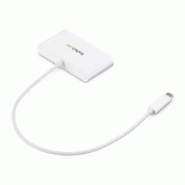 StarTech Hub USB-C à  3 ports avec Gigabit Ethernet - USB 3_3