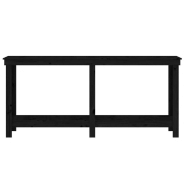 Vidaxl banc de travail noir 180x50x80 cm bois de pin massif 822515_3
