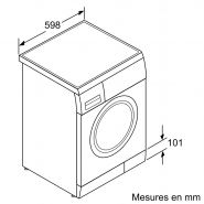 WM14E277FF iQ100 - Lave-linge professionnel BSH Electroménager - 1400 trs/min avec WaterPerfect et classe A+++_3