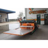Récolteuse de légumes 7200 Herbex - Ortomec SRL - moteur diesel 25 HP - tête de récolte 130 à 180 cm - chenilles autotractées_3