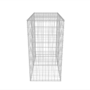 Vidaxl panier de gabion acier galvanisé 100x50x100 cm 142550_3