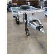 Châssis nu galvanisé pour remorques 1, 2 ou 3 essieux