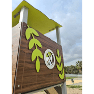 Structure de jeu Bosco 2 JPV-B02 - design cabane, matériaux résistants et conformes EN1176-1:2017_3