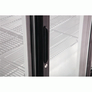 Arrière-bar trois portes coulissantes Série G noir 330L | Polar - GL006_3