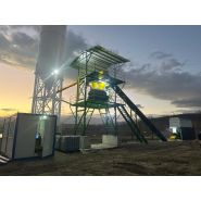 Équipement de production de béton pour usage continu 24h