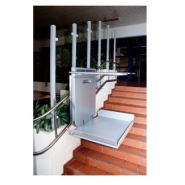 Plateforme monte escalier  courbe entièrement automatisée pour les escaliers tournants avec ou sans changement de pente_3