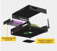 PC Fanless compact et semi-industriel - Multi-usage puissant - Référence: USM-260 - Marque Advantech_3