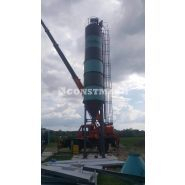 Silo à ciment CS-50 avec indicateurs de niveau et soupape de sécurité