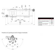 Grue auxiliaire HIAB T-HIDUO 023 - portée hydraulique de 3,4 à 4,4 m - télécommande - 520 kg à 4,4 m_3