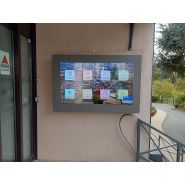 Totem tactile mural outdoor YUMO - Affichage légal ou autre_4