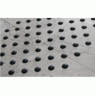 Clou podotactile dinaplot composite intérieur à coller anthracite b 150