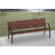 Banc public Abstract Maverick - Tubulaire perforé_3