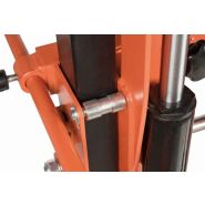 Élévateur hydraulique pour montage/démontage des roues - 600 kg - BH8AC3-600 - inclinable et certifié CE_3