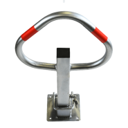 Arceau de parking robuste et pliable SPM9 GAMME PRO - Acier galvanisé avec bandes réfléchissantes pour copropriété, centre commercial, hôtel, stade ou gare_3