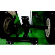 Élévateur transporteur de verre à ventouses - 2 roues tout terrain - Capacité 180 kg - 2EgillV2_3