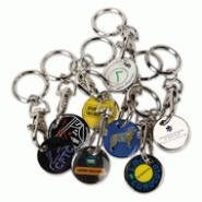 Porte-clés jeton caddy - 64102_3