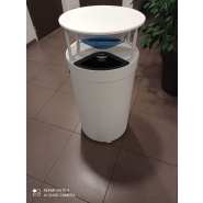 Poubelles pour tri des déchets avec peinture epoxy résistante
