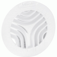 Grille de ventilation avec moustiquaire type gatm ø 140 mm blanc
