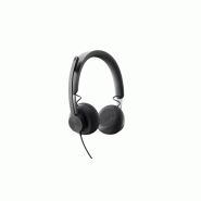 Logitech 981-000875 casque Avec fil Arceau Appels/Musique USB Type-C Graphite_3