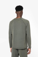 T-shirt écoresponsable homme manches longues raglan - Coton biologique - Réf : NS338_3