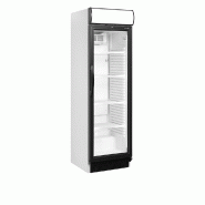 Réfrigérateur à boissons CEV425CP 2 LED - porte vitrée avec éclairage LED, froid ventilé et tablettes réglables_3
