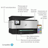 OfficeJet Pro 9019e Sans fil All-in-One Couleur Imprimante, Instant Ink; Impression recto-verso_3