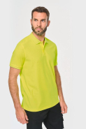 Polo unisexe écoresponsable en coton/polyester recyclé - WK208 - Normé EPI visibilité améliorée NF EN 17353_3