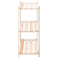 Vidaxl étagères de rangement à 3 niveaux 10 pcs 80x38x90 cm pin 150 kg 3051120_3