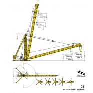 200 DR 5/10 Litronic Derrick - Grue à tour Liebherr - Capacité max. 10 600 kg - Portée max. 24,80 m_3