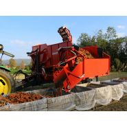 Arracheuse par préhension GBC - Dewulf BV - trémie 6 m³ - largeur 3295 mm - maniabilité maximale_3