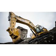 Godet d'excavation à usage normal avec lame de nivellement - caterpillar finance france - 690 mm (27 in) - poids 444 kg_3