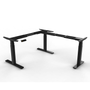 Piètement motorisé pour bureau assis debout avec hauteur réglable 65 à 130 cm - 3 moteurs - charge 150 kg - CORNERDESK_3