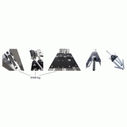 Portique de levage en aluminium - REMA type PKA - réglable et démontable - 98 à 156 kg_3