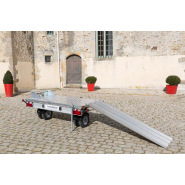 Remorque transversale avec roues pivotantes 360° - YO - CCP5 - Charge utile 230 ou 260 Kg - Reference -HKT-2.5X1.5_3