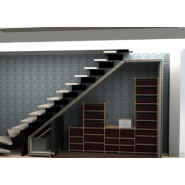 Système de climatisation pour caves à vin compact et silencieux