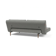 Innovation Living Canapé lit design Unfurl Lounger convertible 200x140 cm - Tissu bouclé Ash Grey - Style années 50-60_3