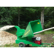 Broyeur de branches autonome à 4 ou 6 couteaux radiaux de 150 mm  - SUPER-PAIN 450 option T / option G avec moteur essence_3