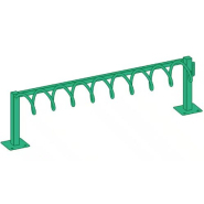 Garage trottinettes TrotFix - rangement sécurisé pour 10 trottinettes classiques ou électriques_3