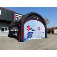 Tente gonflable publicitaire ultra-résistante 3x3m - S-KIMO R2 - 100% personnalisable et pratique à transporter_3